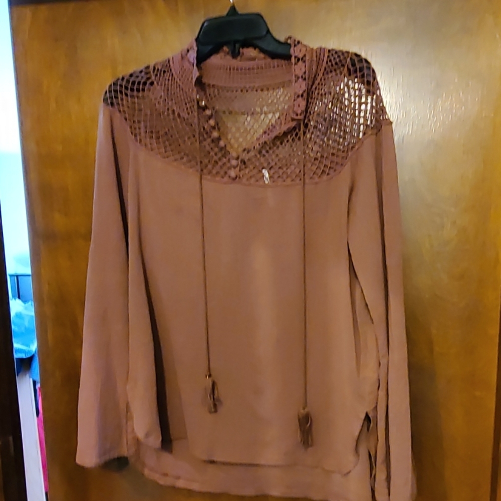 Free People  Blouse Sz M